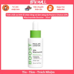 Tinh chất se khít lỗ chân lông và làm sáng da Paula’s Choice 10% Niacinamide Booster - 20ml
