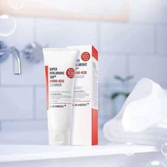 Sữa Rửa Mặt Surmedic Làm Sạch Tăng Cường Hệ Miễn Dịch Sur.medic Super Hyaluronic 100tm Amino-Acid Cleanser 100ml