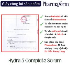 Serum B5 Pharmaform Hydra 5 Complete Serum 30ml Cấp Ẩm Phục Hồi Da