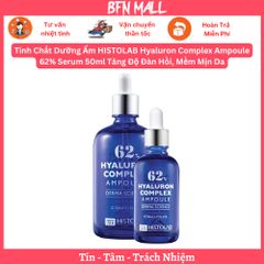 Tinh Chất Dưỡng Ẩm HISTOLAB Hyaluron Complex Ampoule 62% Serum 50ml Tăng Độ Đàn Hồi, Mềm Mịn Da