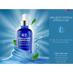Tinh Chất Dưỡng Ẩm HISTOLAB Hyaluron Complex Ampoule 62% Serum 50ml Tăng Độ Đàn Hồi, Mềm Mịn Da