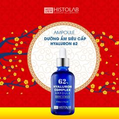Tinh Chất Dưỡng Ẩm HISTOLAB Hyaluron Complex Ampoule 62% Serum 50ml Tăng Độ Đàn Hồi, Mềm Mịn Da