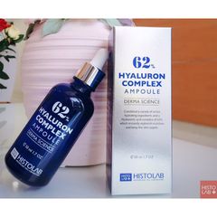 Tinh Chất Dưỡng Ẩm HISTOLAB Hyaluron Complex Ampoule 62% Serum 50ml Tăng Độ Đàn Hồi, Mềm Mịn Da