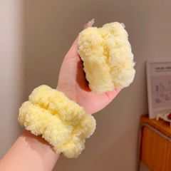 Băng Đô Rửa Mặt Hình Nơ Bằng Lông Nhung Dễ Thương Xinh Xắn