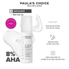 Gel Tẩy Da Chết Paula's Choice Skin Perfecting 8% AHA Gel Exfoliant 100ml