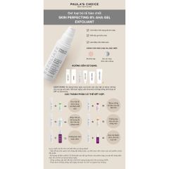 Gel Tẩy Da Chết Paula's Choice Skin Perfecting 8% AHA Gel Exfoliant 100ml