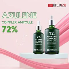 Tinh Chất Giảm Mụn HISTOLAB Azulene Complex Ampoule 72% Serum Kiểm Soát Bã Nhờn, Giảm Mụn Mờ Thâm