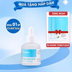 Tinh Chất Làm Sáng Da Mờ Thâm Co&K'lear NIACINAMIDE 20% 30ml