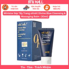 Minisize Sáp Tẩy Trang oh!oh! Divine Blue Cleansing & Massaging Balm  (30ml)