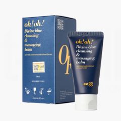 Minisize Sáp Tẩy Trang oh!oh! Divine Blue Cleansing & Massaging Balm  (30ml)