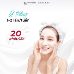 Kem ủ trắng mặt Usolab Bio Tone Up Whitening Face Mask 250g Giúp Da Bật Tông Trắng Sáng Cải Thiện Sắc Tố Da