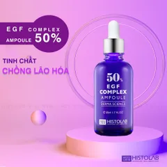 Tinh Chất Chống Lão Hoá Cao Cấp HISTOLAB EGF Complex Ampolue 50% Serum - Giúp Trẻ Hoá Da, Dưỡng Da - HISTOLAB