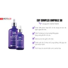 Tinh Chất Chống Lão Hoá Cao Cấp HISTOLAB EGF Complex Ampolue 50% Serum - Giúp Trẻ Hoá Da, Dưỡng Da - HISTOLAB