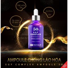 Tinh Chất Chống Lão Hoá Cao Cấp HISTOLAB EGF Complex Ampolue 50% Serum - Giúp Trẻ Hoá Da, Dưỡng Da - HISTOLAB