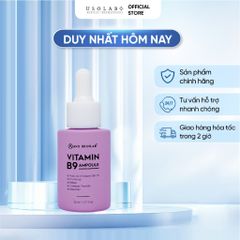 Serum B9 USOLAB AVOSKINLAB Giúp làm dịu da hỗ trợ quá trình phục hồi và cấp ẩm cho da 30ml