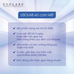 Serum B9 USOLAB AVOSKINLAB Giúp làm dịu da hỗ trợ quá trình phục hồi và cấp ẩm cho da 30ml