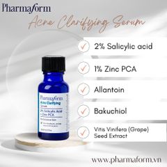 Serum Giảm Và Ngăn Ngừa Mụn PHARMAFORM Acne Clarifying 30ml