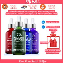 Serum cấp ẩm phục hồi dưỡng trắng da Histolab Hyaluron complex 62%/ 47% Vita C Complex/ 72% Azulene/ 50% EGF 50ml
