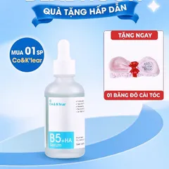 Tinh Chất Cấp Ẳm Dưỡng Trắng Da Co&K'lear Serum B5+HA 50ml