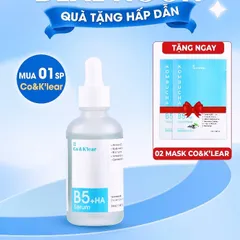Tinh Chất Cấp Ẳm Dưỡng Trắng Da Co&K'lear Serum B5+HA 50ml