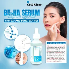 Tinh Chất Cấp Ẳm Dưỡng Trắng Da Co&K'lear Serum B5+HA 50ml