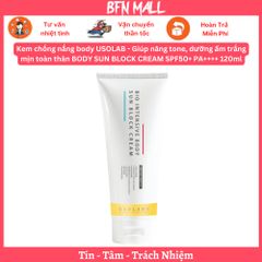 Kem chống nắng body USOLAB - Giúp nâng tone, dưỡng ẩm trắng mịn toàn thân BODY SUN BLOCK CREAM SPF50+ PA++++ 120ml