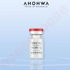 Tế Bào Gốc Phục Hồi Da Ahohwa  SRGF H1 Reset Ampoule 10000PPM  - Kích Thích Tế Bào Mới, Trẻ Hoá Làn Da