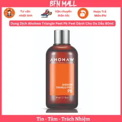 Dung Dịch Ahohwa Triangle Peel Pb Peel Dành Cho Da Dầu 80ml