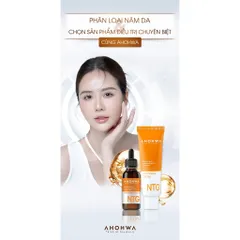 Kem NTG Dưỡng Trắng Da , Giảm Sạm, Tàn Nhang, Xóa Nhăn Ahohwa Whitening Cream 50g