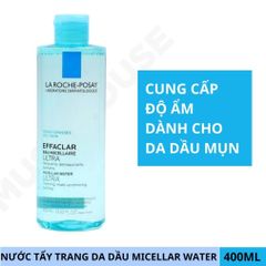 Nước Tẩy Trang La Roche Posay 400m Dành Cho Da Dầu Da Nhạy Cảm [ Chính Hãng ]