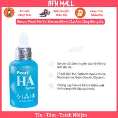Serum Pearl Ha Vic Derma 50ml Cấp Ẩm Căng Bóng Da