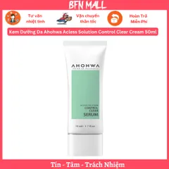 Kem Dưỡng Da Ahohwa Acless Solution Control Clear Cream 50ml