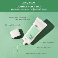 Kem Dưỡng Da Ahohwa Acless Solution Control Clear Cream 50ml