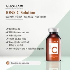 Bột Ahohwa ions C Solution 1.5g Bột Vitamin C Nguyên Chất