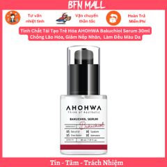 Tinh Chất Tái Tạo Trẻ Hóa AHOHWA Bakuchiol Serum 30ml Chống Lão Hóa, Giảm Nếp Nhăn,  Làm Đều Màu Da