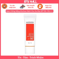 Kem Chống Nắng Ahohwa Dành Cho Da Dầu SPF 50+ PA++++