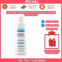 Toner Huyết Tế Bào Bioneek Sensimetic Soothing Toner 150ml [Hàng Công Ty]