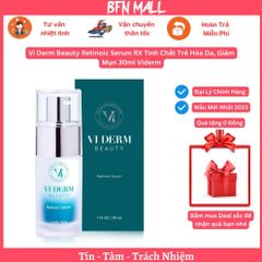 Vi Derm Beauty Retinoic Serum RX Tinh Chất Trẻ Hóa Da, Giảm Mụn 30ml Viderm
