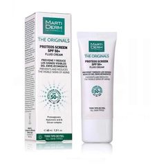  Kem Chống Nắng Phổ Rộng MartiDerm The Originals Proteos Screen SPF50+ Fluid Cream 40ml