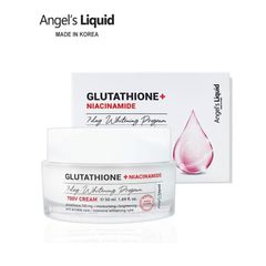 Combo Huyết thanh, Kem dưỡng mờ nám, dưỡng sáng da Angel Liquid Glutathione Plus Niacinamide 700V