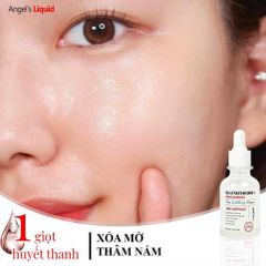Combo Huyết thanh, Kem dưỡng mờ nám, dưỡng sáng da Angel Liquid Glutathione Plus Niacinamide 700V
