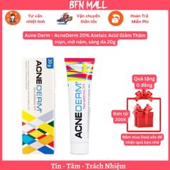 Acne Derm - AcneDerm 20% Azelaic Acid Giảm Thâm mụn, mờ nám, sáng da 20g
