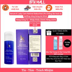 Serum K Lady Care Retinol Bakuchiol 2% Chống lão hoá và dưỡng căng bóng da 50ml [ Chính Hãng ]