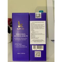 Serum K Lady Care Retinol Bakuchiol 2% Chống lão hoá và dưỡng căng bóng da 50ml [ Chính Hãng ]