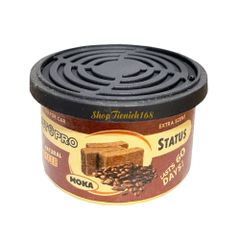 Bộ 2 Gel Thơm Khử Mùi Ô Tô - Hương Café Hazelnut & Mocha, Chống Say Xe, Thư Giãn Tinh Thần, Giữ Không Gian Thoáng Mát