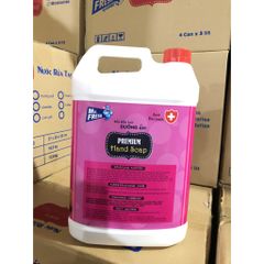 Nước Rửa Tay Premium Mr Fresh 5L Hương Táo, Dâu, Quế - Kháng Khuẩn, Làm Sạch Mềm Mại - Sản Phẩm Hàn Quốc Chất Lượng Cao