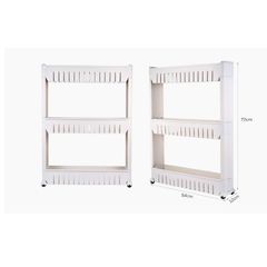 Kệ Cạnh Tường Đa Năng 3 Tầng HomeStar Hando - Tiết Kiệm Diện Tích, Dễ Dàng Vận Chuyển và Lắp Đặt, Giải Pháp Gọn Gàng Cho Nhà Bếp