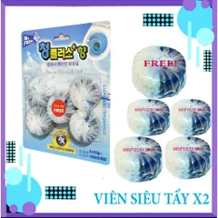 Bộ 3 Vỉ Viên Tẩy Bồn Cầu Siêu Sạch X2 Mr Fresh - Diệt Khuẩn, Ngừa Mùi, An Toàn Cho Gia Đình