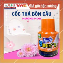 Chai thả bồn cầu Mr.Fresh 180g - Khử mùi, diệt khuẩn, hương táo quế, giúp bồn cầu luôn sạch sẽ, thơm mát và tiết kiệm thời gian vệ sinh.