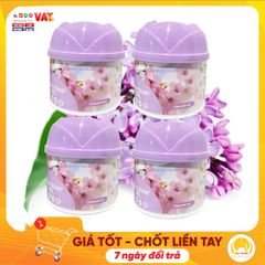 Bộ 4 Sáp Thơm Hando 87g - Khử Mùi, Hương Hoa Hồng, Hương Tươi Mát Cho Phòng Ngủ, Nhà Bếp, Xe Hơi - Hương Liệu Pháp Tự Nhiên